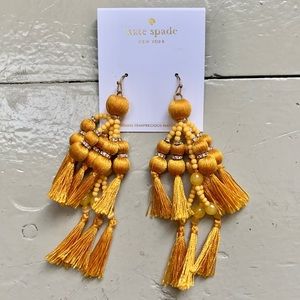 kate spade tassel earrings